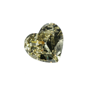 coulored heart diamond