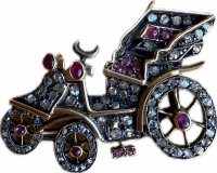 Old Timer Brooche